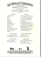 2008 Topps Allen & Ginter Jimmy Rollins #140