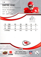 2009 SP Signature Dwayne Bowe #14
