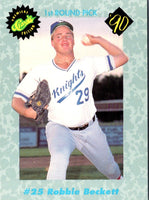 1990 Classic Draft Picks Robbie Beckett #25