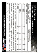 2009 Topps Cedric Benson