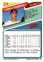 1993 Topps Gold Chris Nabholz #278