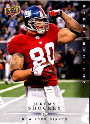 2008 Upper Deck First Edition Jeremy Shockey #97