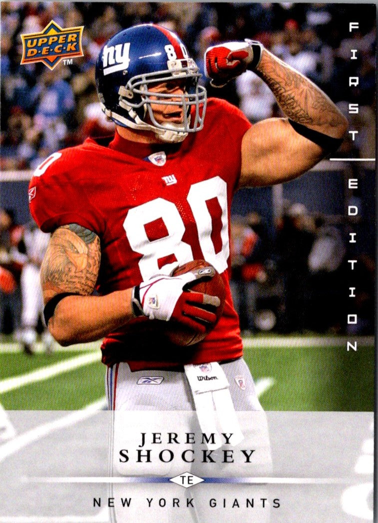 2008 Upper Deck First Edition Jeremy Shockey