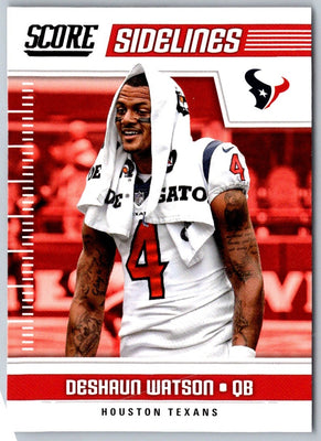 2018 Score Sidelines Deshaun Watson #4