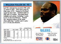 1992 Proset William Fuller #184
