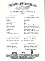 2010 Topps Allen & Ginter Wandy Rodriguez #207