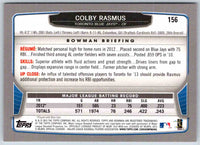 2013 Bowman Colby Rasmus #156