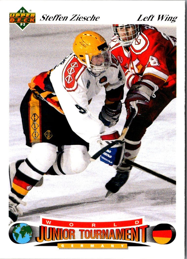 1991 Upper Deck Steffen Ziesche #679 Rookie