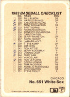 1983 Fleer Bill Almon #228