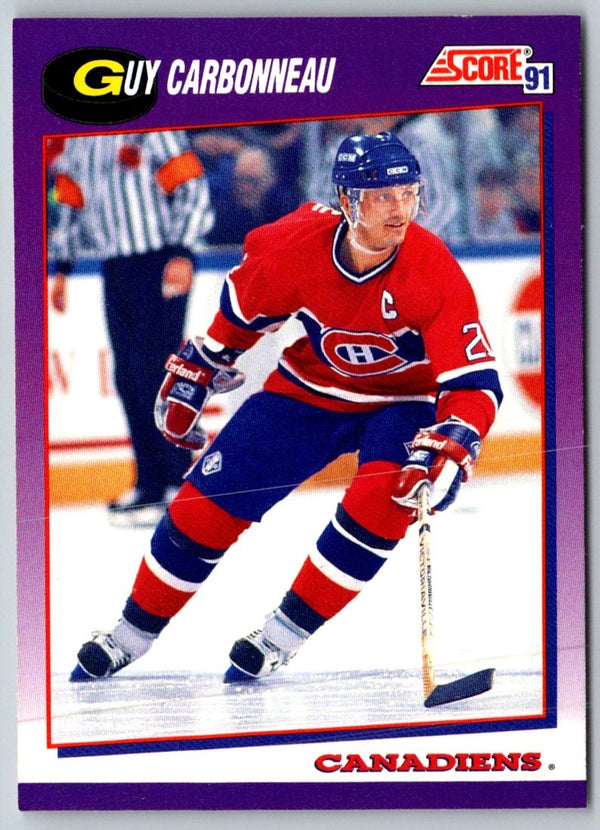 1991 Score American Guy Carbonneau #19