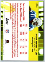 2005 Topps Chrome Golden Anniversary Glistening Gold Marvin Harrison #GG6