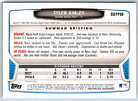 2014 Bowman Tyler Kinley #BDPP88