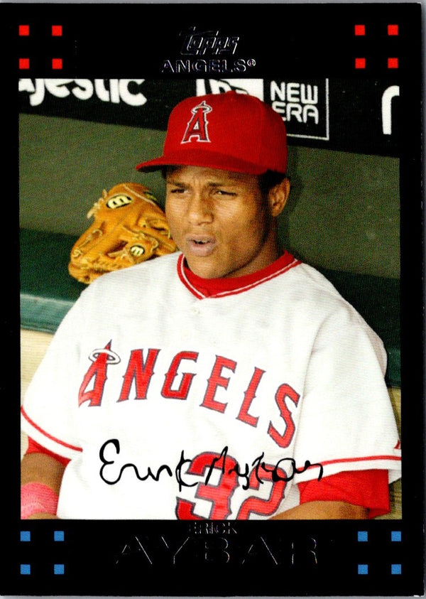 2007 Topps Updates & Highlights Erick Aybar #UH137