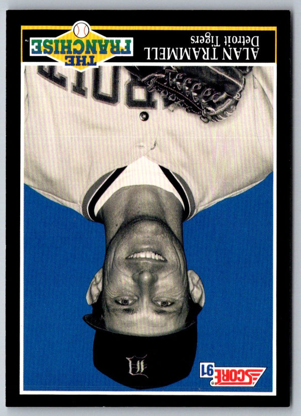 1991 Score Alan Trammell #852