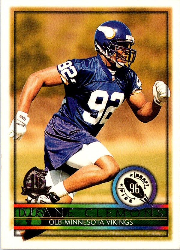 1996 Topps Duane Clemons #428 Rookie