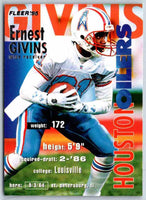 1995 Fleer Ernest Givins #147