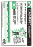 2017 Panini Phil McConkey