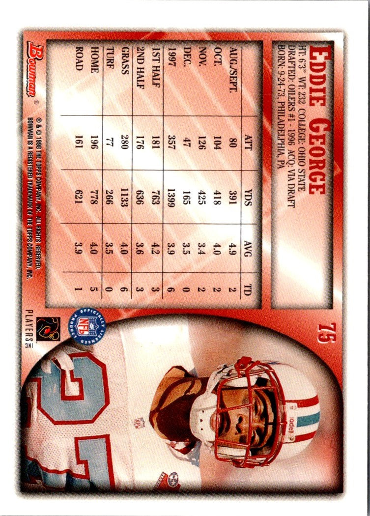 1998 Bowman Eddie George