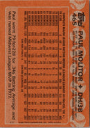 1988 Topps Paul Molitor