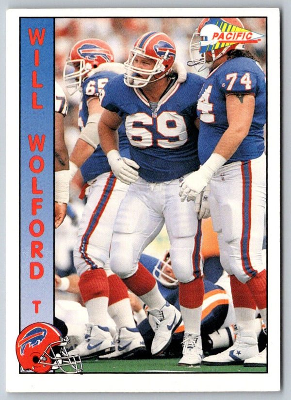 1992 Pacific Will Wolford #348