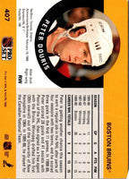 1990 Pro Set Peter Douris #407 Rookie