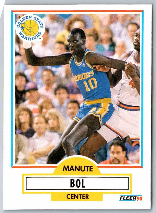 1990 Fleer Manute Bol #62