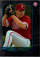 2000 Bowman Draft Picks & Prospects Chrome Carlos Silva #66 Rookie