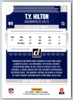 2018 Donruss T.Y. Hilton #123