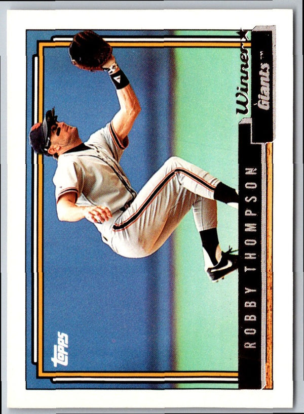 1992 Topps Robby Thompson #475