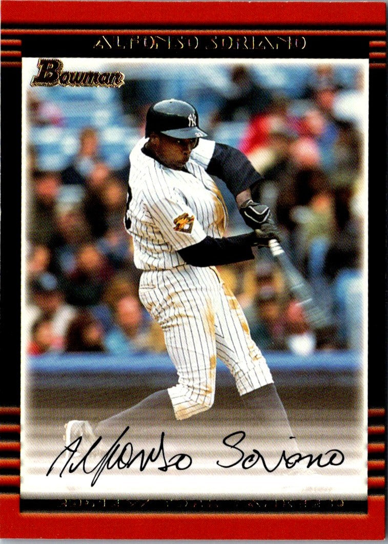 2002 Bowman Alfonso Soriano