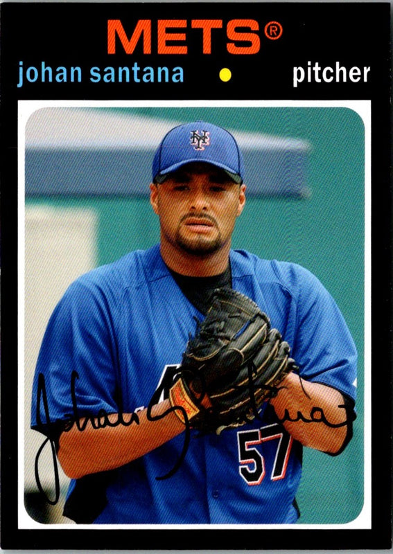 2012 Topps Archives Gold Foil Johan Santana #98