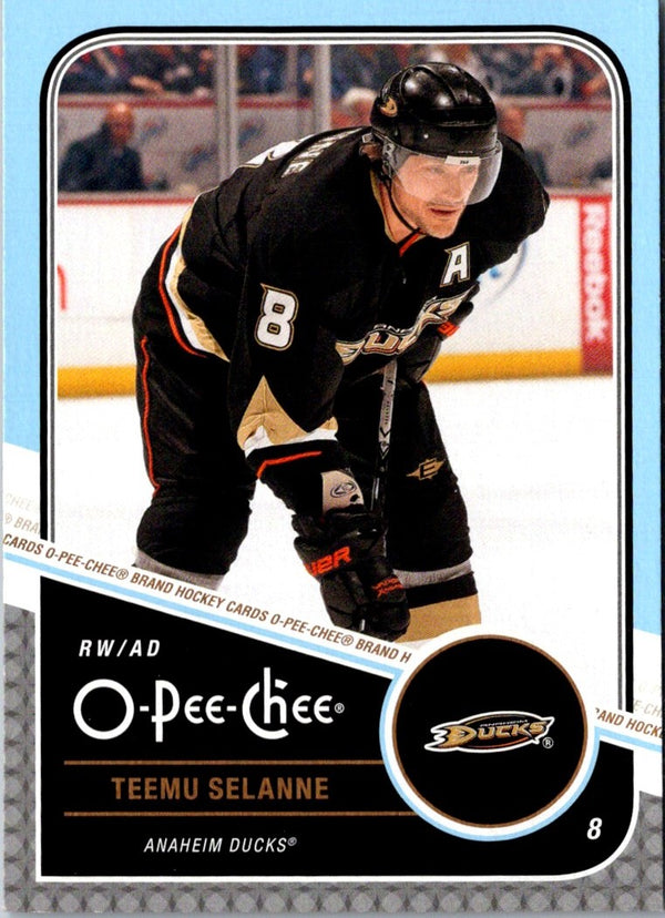 2011 O-Pee-Chee Teemu Selanne #8