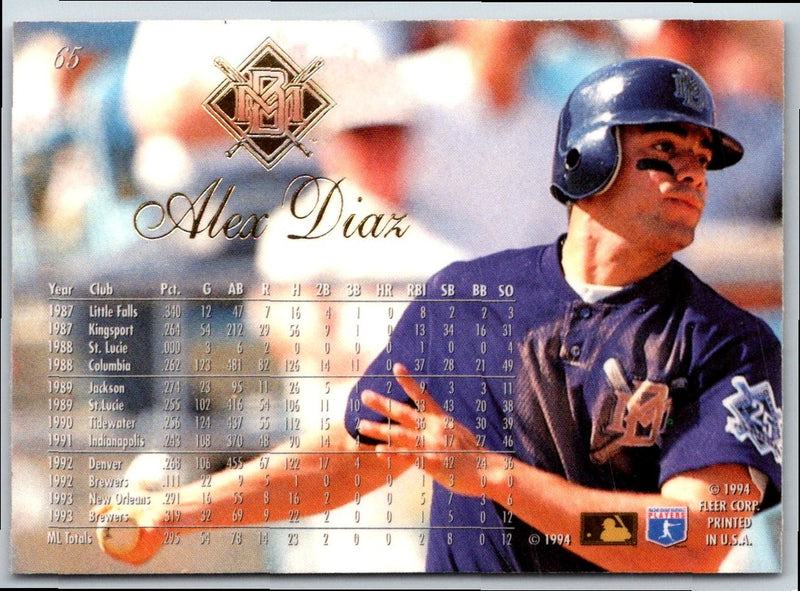 1994 Flair Alex Diaz