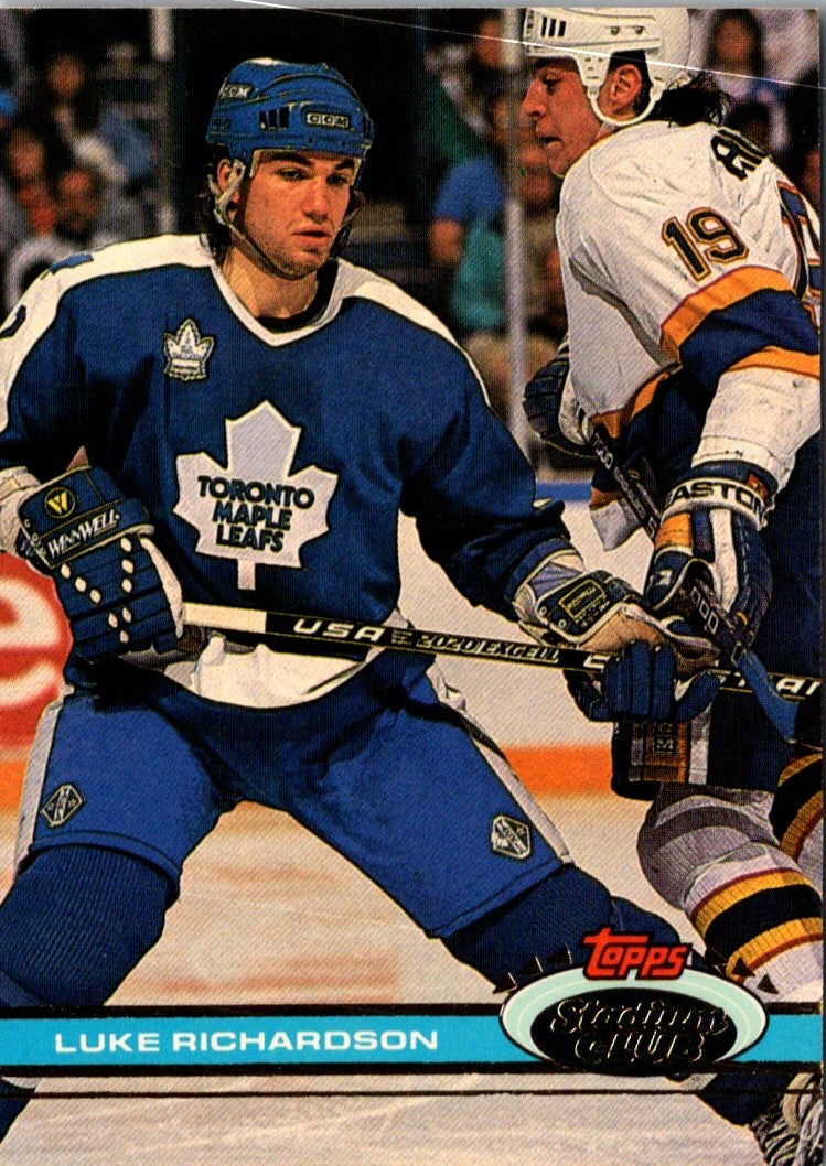 1991 Stadium Club Luke Richardson