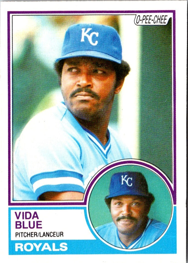 1983 O-Pee-Chee Vida Blue #178