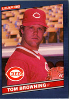 1986 Leaf Tom Browning #179