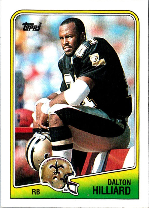 1988 Topps Dalton Hilliard #57 Rookie