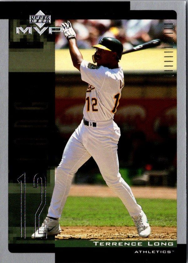 2001 Upper Deck MVP Terrence Long #16