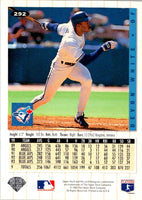 1994 Collector's Choice Devon White #292 Silver Signature