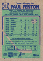 1990 Topps Paul Fenton #313