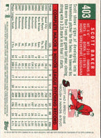 2008 Topps Heritage Scott Baker #403