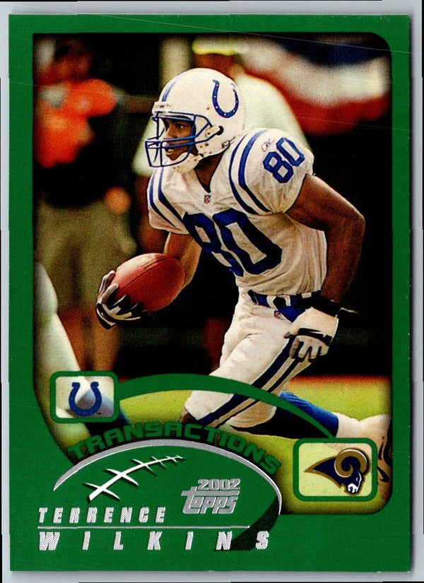 2002 Topps Terrence Wilkins #113