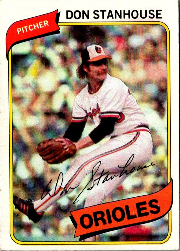 1980 Topps Don Stanhouse #517