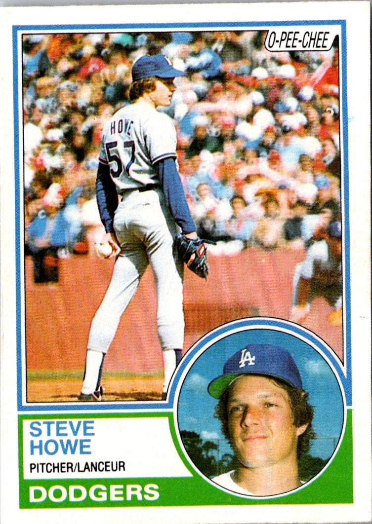 1983 O-Pee-Chee Steve Howe