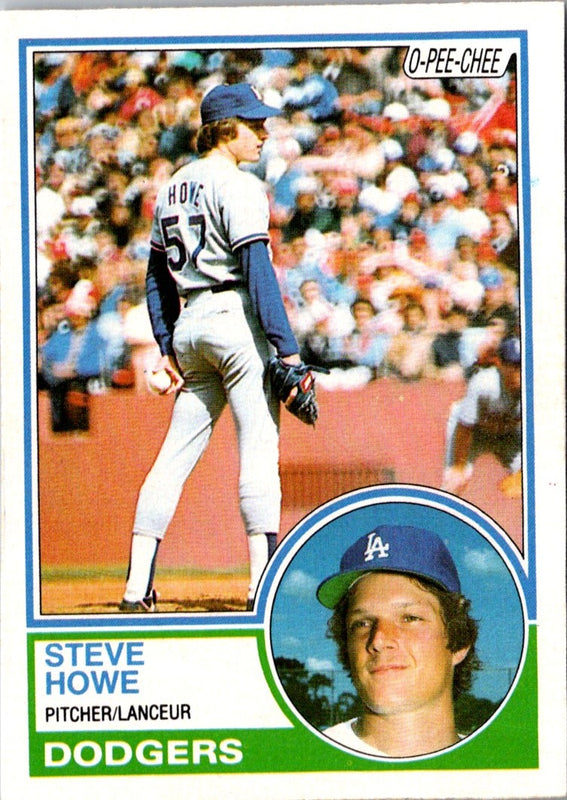 1983 O-Pee-Chee Steve Howe #170