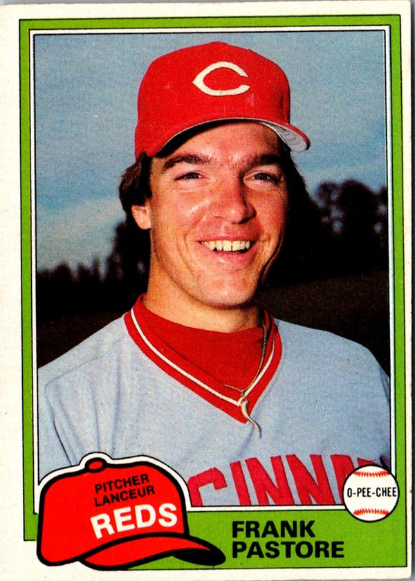 1981 O-Pee-Chee Frank Pastore #1