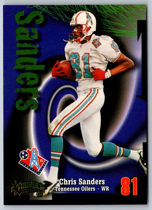 1998 SkyBox Thunder Chris Sanders #154