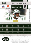 2011 Score David Harris