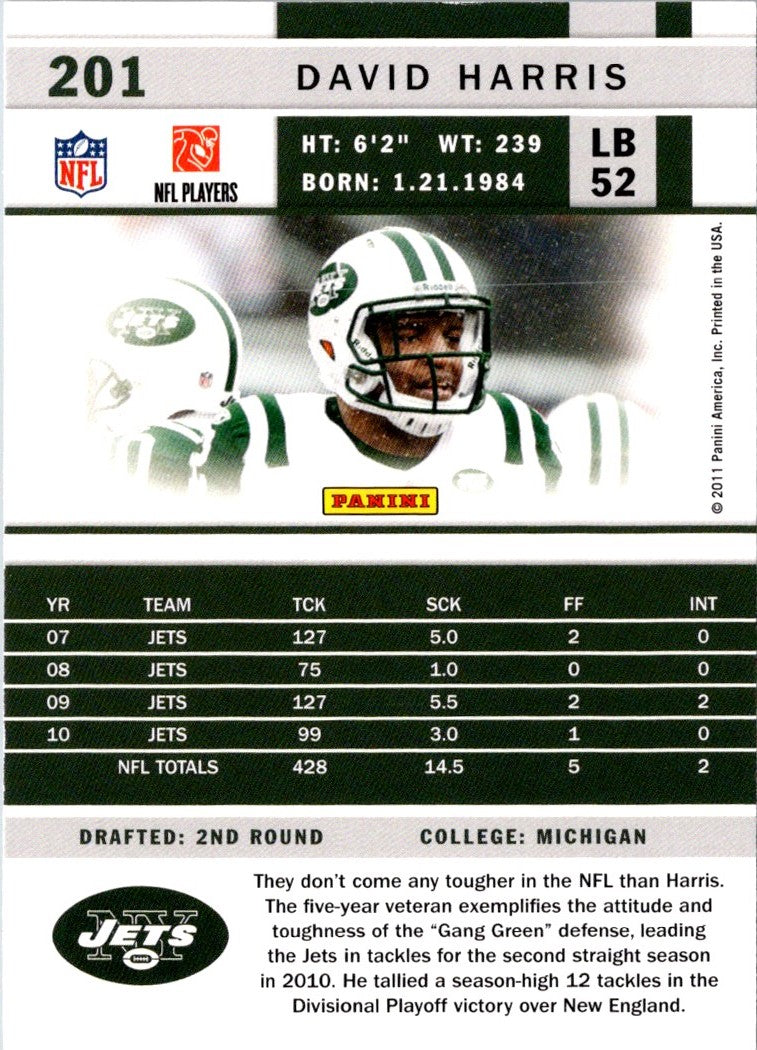 2011 Score David Harris