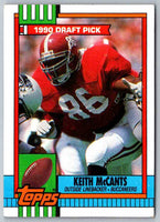 1990 Topps Keith McCants #399